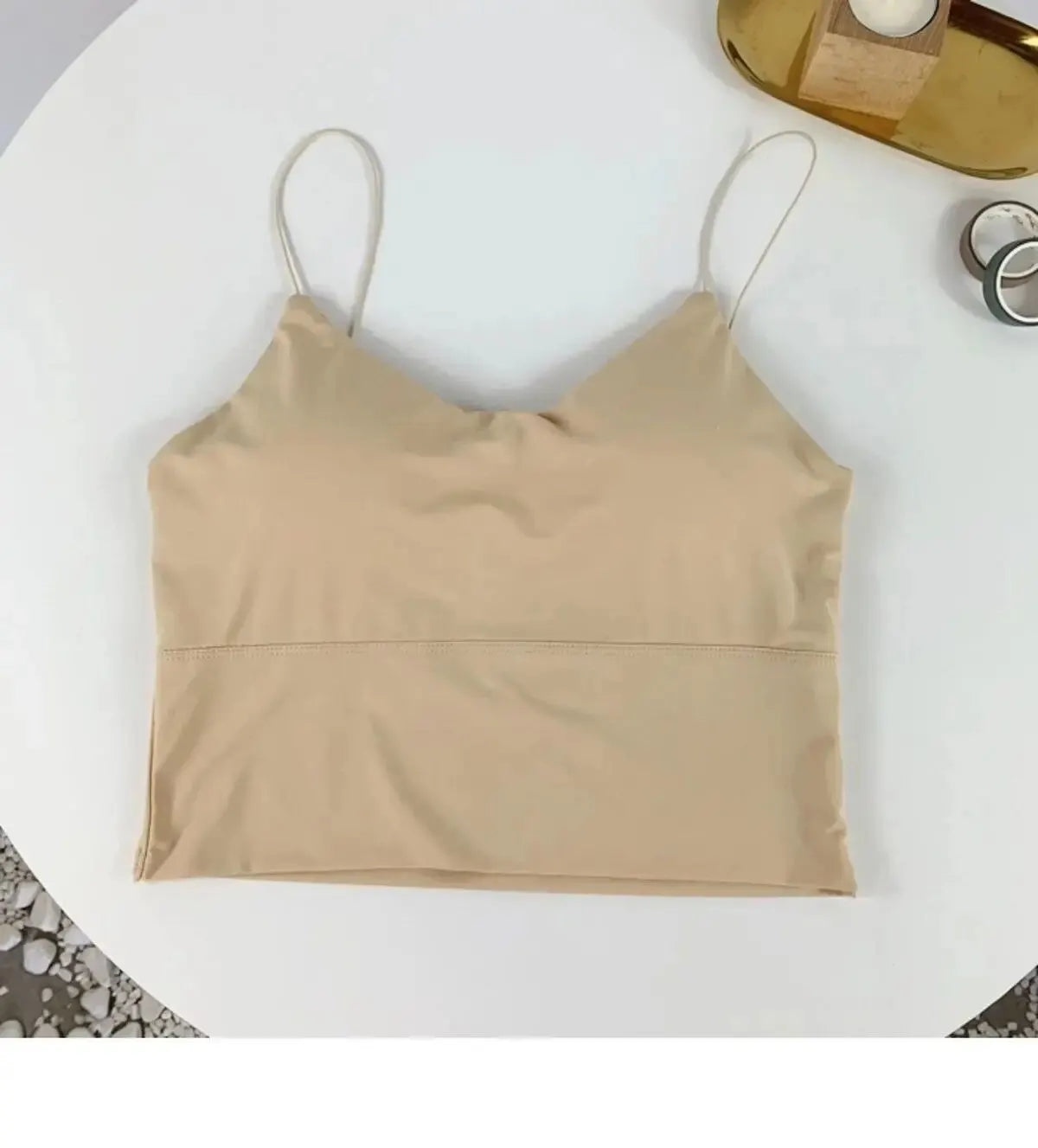 ZUPHAR™ Seamless Strappy Crop Tank Top