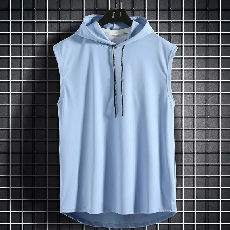 ZUPHAR™ Streetwear Sleeveless Hooded Tank Top