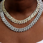 ZUPHAR™ Iced Cuban Rhinestone Chain Necklace