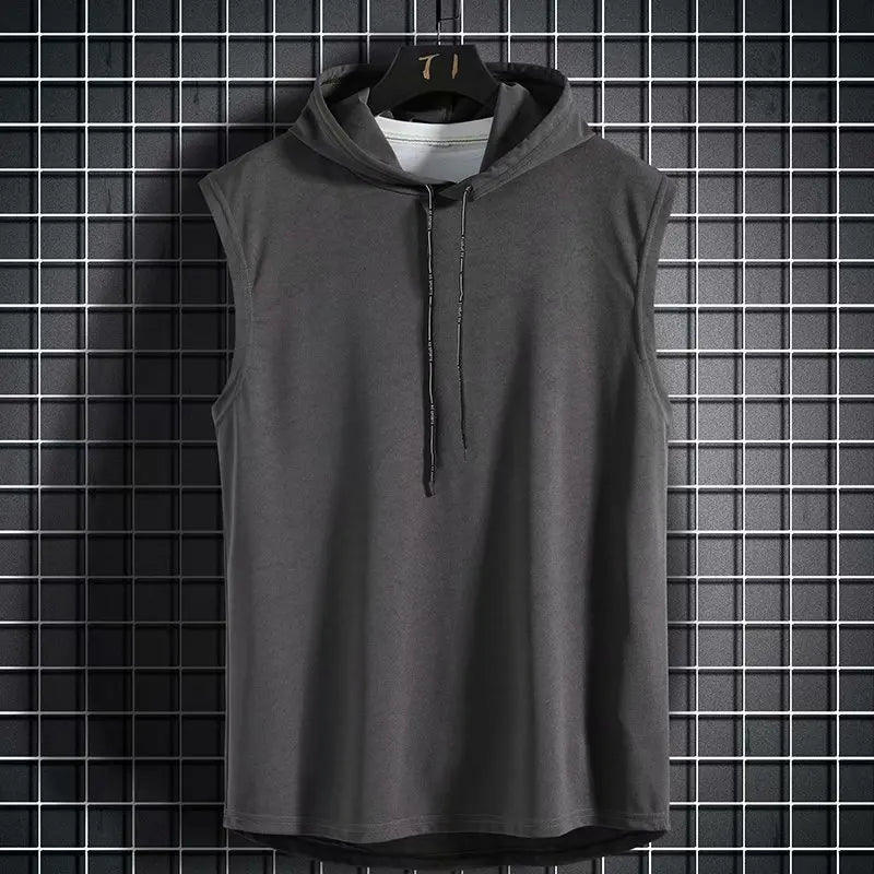 ZUPHAR™ Streetwear Sleeveless Hooded Tank Top