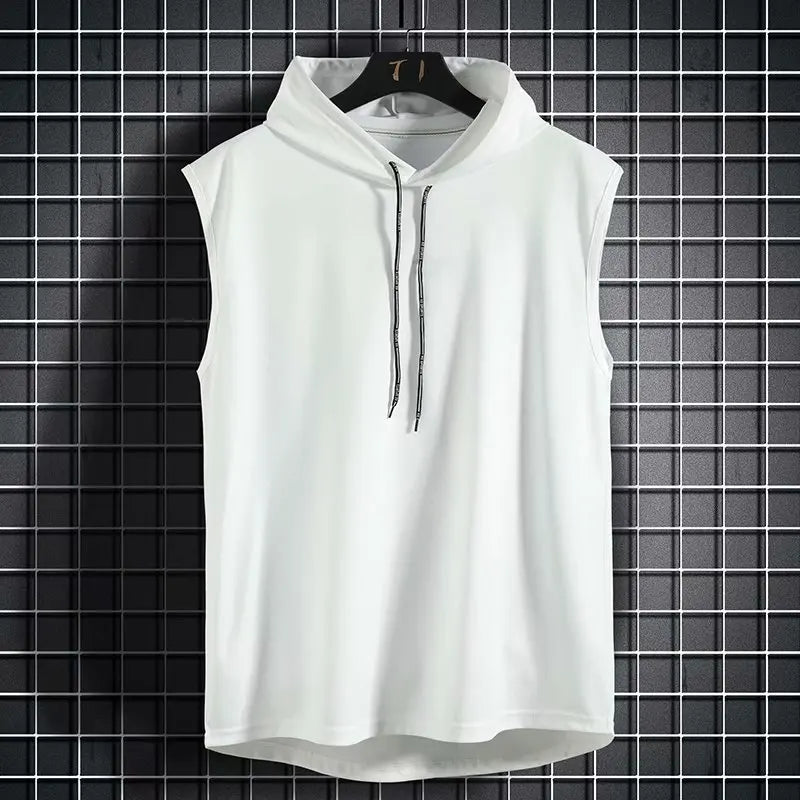 ZUPHAR™ Streetwear Sleeveless Hooded Tank Top
