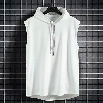 ZUPHAR™ Streetwear Sleeveless Hooded Tank Top