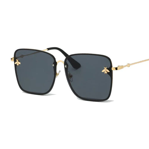 ZUPHAR™ Lunettes de soleil carrées avec détail abeille
