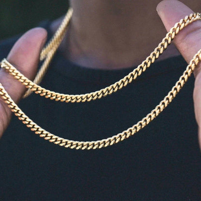 ZUPHAR™ Diamond-Cut Stainless Steel Curb Chain