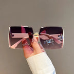Oversized Square UV400 Sunglasses