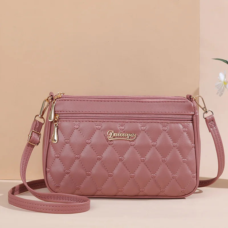 ZUPHAR™ Soft PU Fur Detail Shoulder Bag