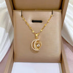 Red Rose Pendant Necklace
