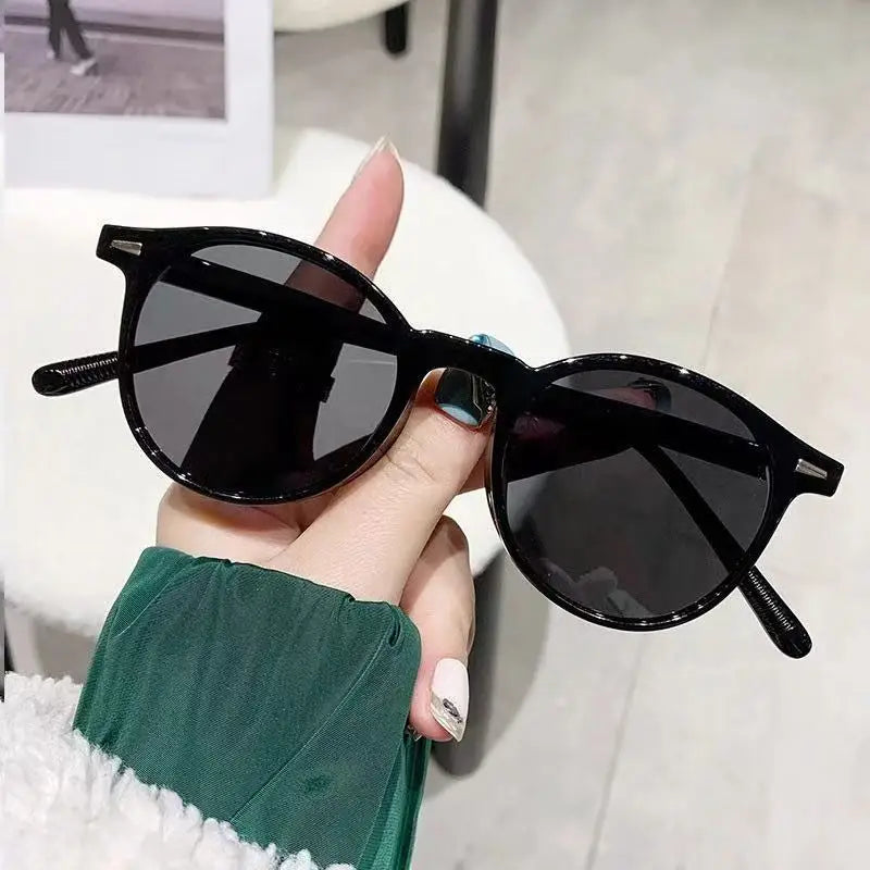 Unisex Round Mirrored Sunglasses