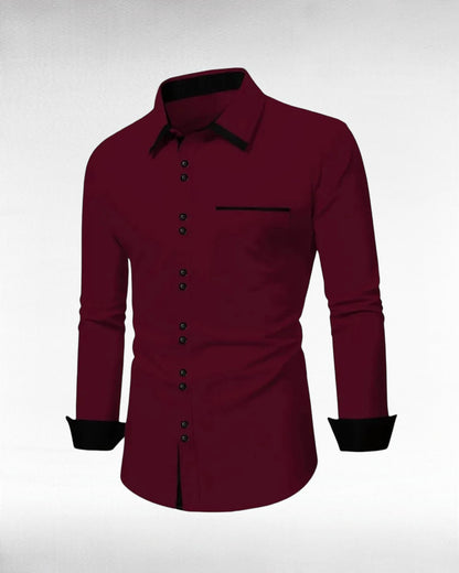 ZUPHAR™ Modern Patchwork Smart Casual Shirt