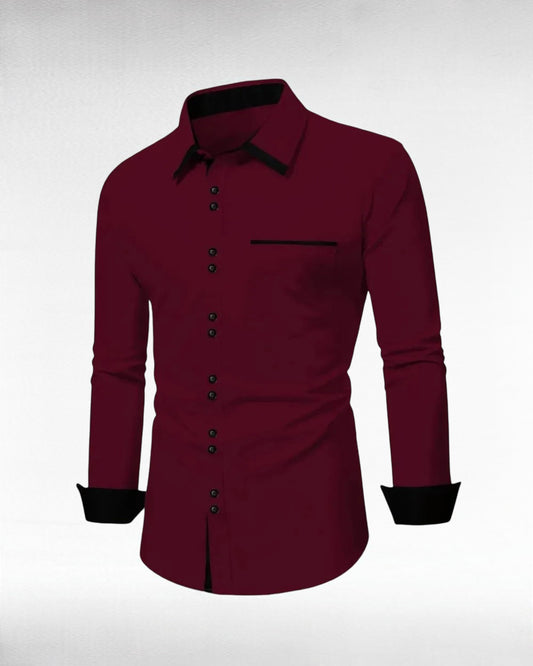ZUPHAR™ Modern Patchwork Smart Casual Shirt