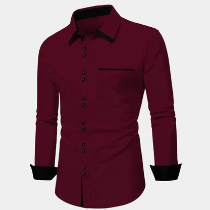 ZUPHAR™ Modern Patchwork Smart Casual Shirt