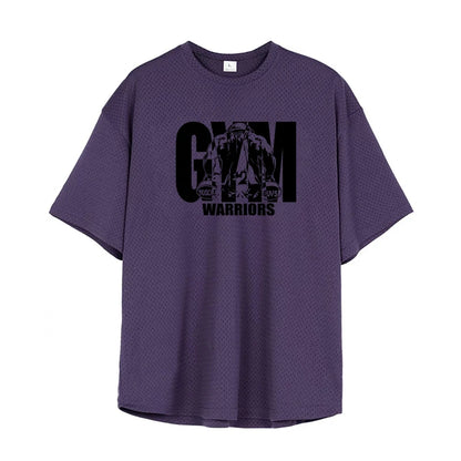 ZUPHAR Men's Oversized Quick-Dry Training T-Shirt