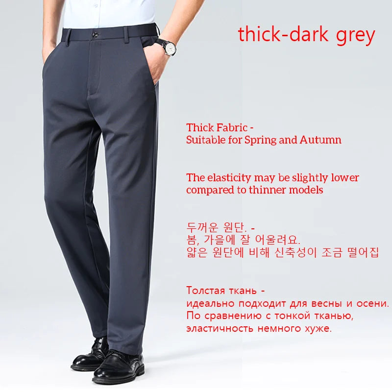 ZUPHAR Smart Casual Summer Suit Pants
