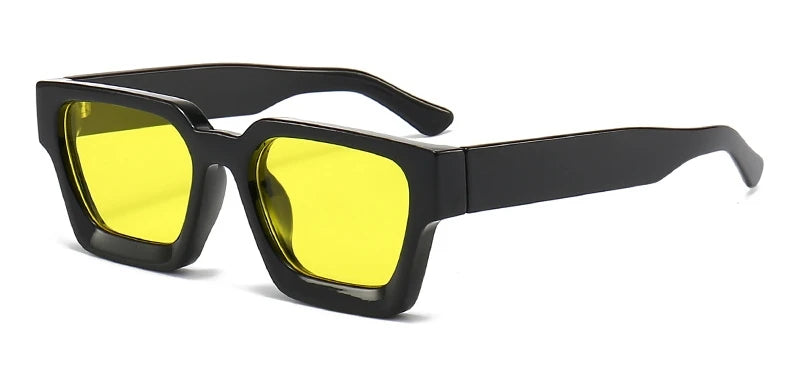 Steampunk Square Sunglasses — Photochromic UV400 Retro Punk Shades | Unisex