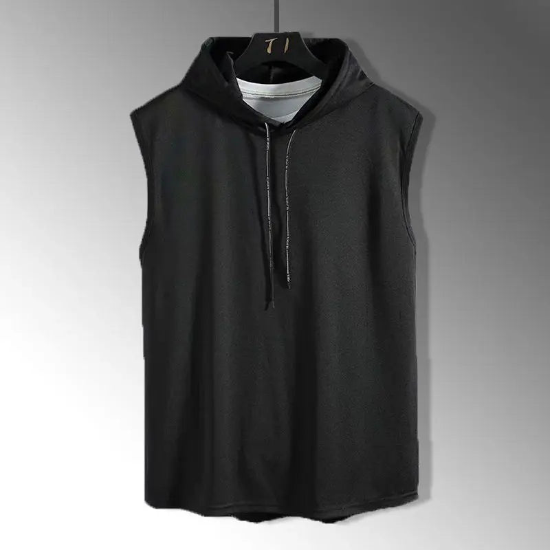 ZUPHAR™ Streetwear Sleeveless Hooded Tank Top