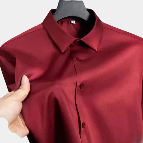 ZUPHAR Men's Wrinkle-Free Smart Casual Shirt