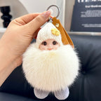 Fluffy Doll Keychain