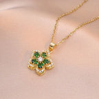 Red Rose Pendant Necklace