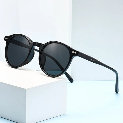Vintage Round Sunglasses for Women & Men — Mirror Lenses | ZUPHAR