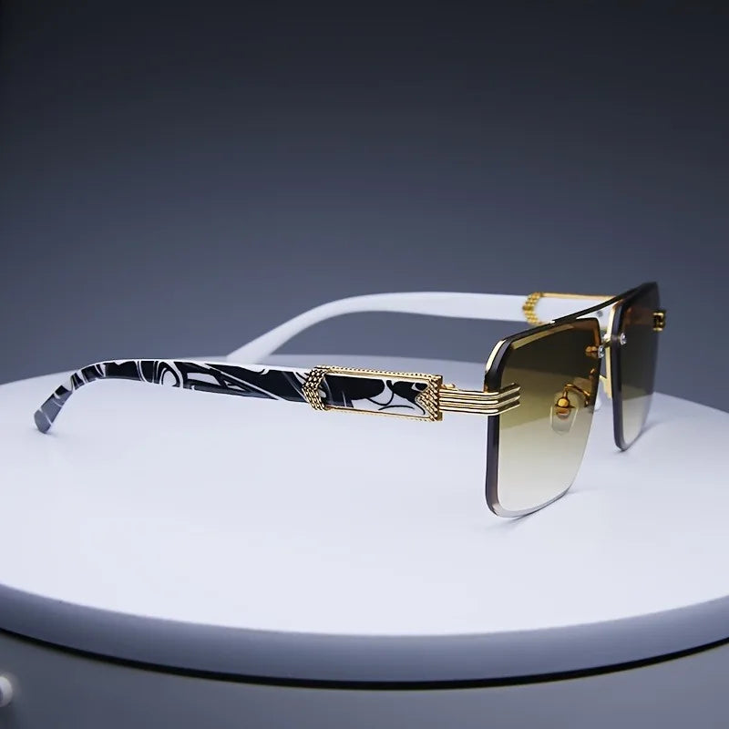 Polarized UV400 Sunglasses — Lightweight Rimless Style | Multiple Colors