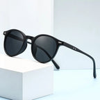 Unisex Round Mirrored Sunglasses