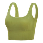 ZUPHAR™ Seamless Ribbed Yoga Sports Bra