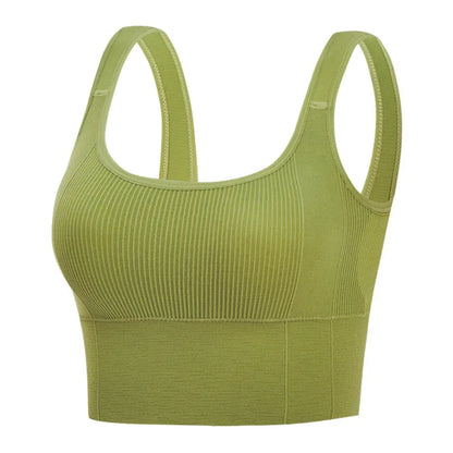ZUPHAR™ Seamless Ribbed Yoga Sports Bra
