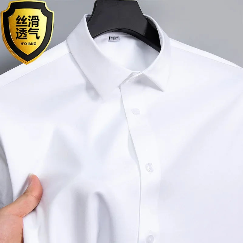 ZUPHAR Men's Wrinkle-Free Smart Casual Shirt