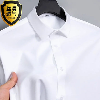 ZUPHAR Men's Wrinkle-Free Smart Casual Shirt