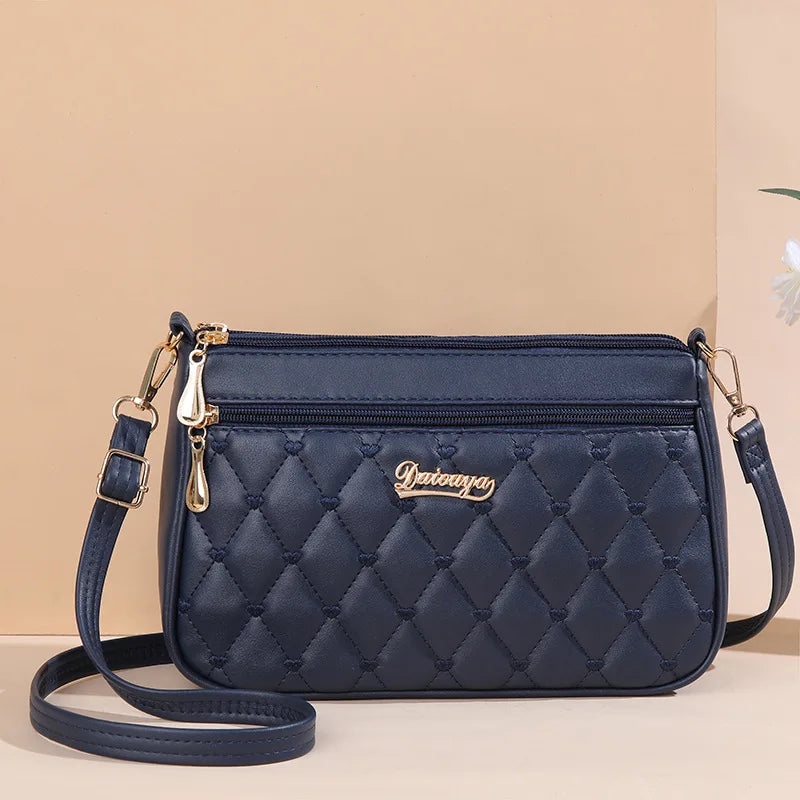 ZUPHAR™ Soft PU Fur Detail Shoulder Bag