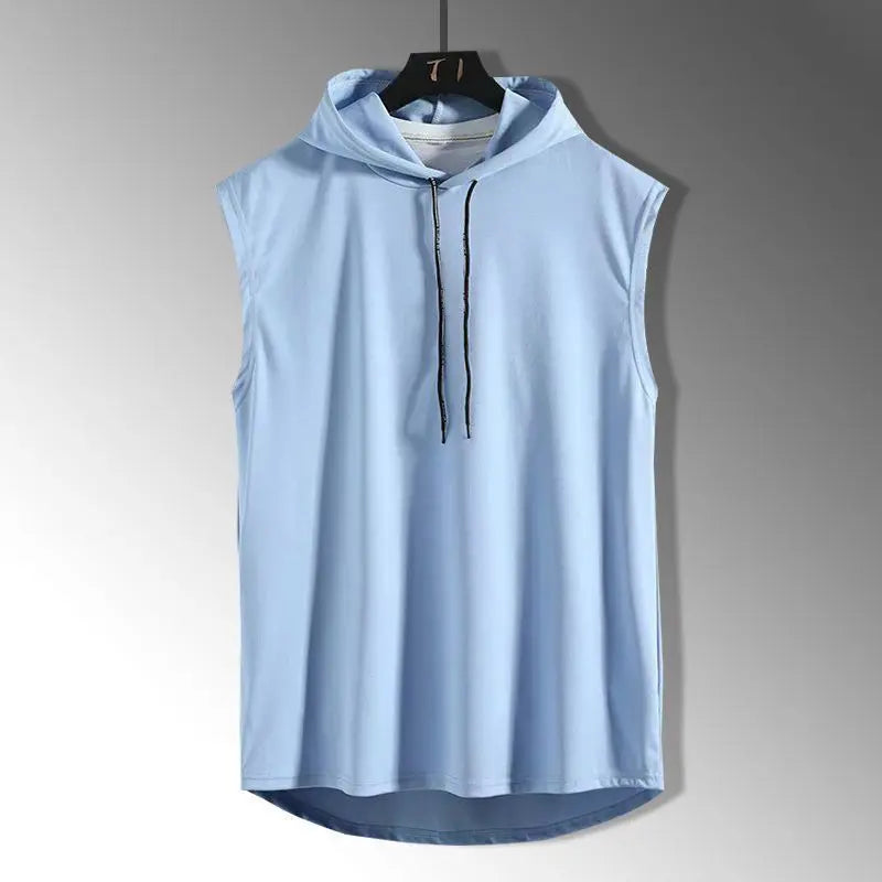 ZUPHAR™ Streetwear Sleeveless Hooded Tank Top