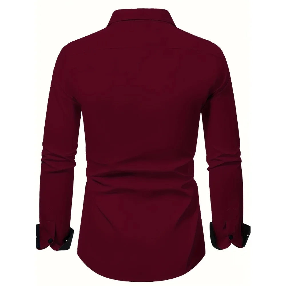 ZUPHAR™ Modern Patchwork Smart Casual Shirt