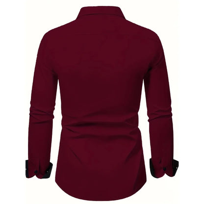 ZUPHAR™ Modern Patchwork Smart Casual Shirt