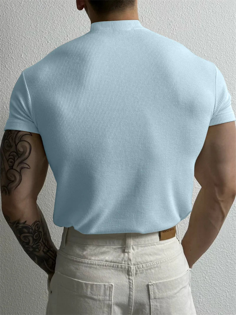 ZUPHAR Premium Striped Men's Tee