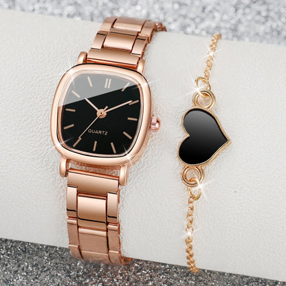 ZUPHAR™ Elegant Quartz Watch & Bracelet Set
