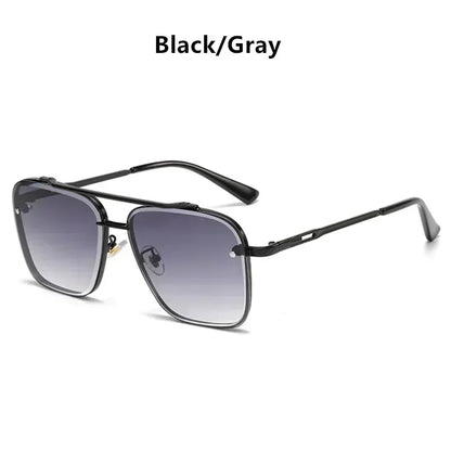 Fashion Square Pilot Sunglasses – Men & Women | UV400 Gradient Lenses