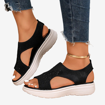ZUPHAR™ Women’s Comfort Knit Wedge Sandals