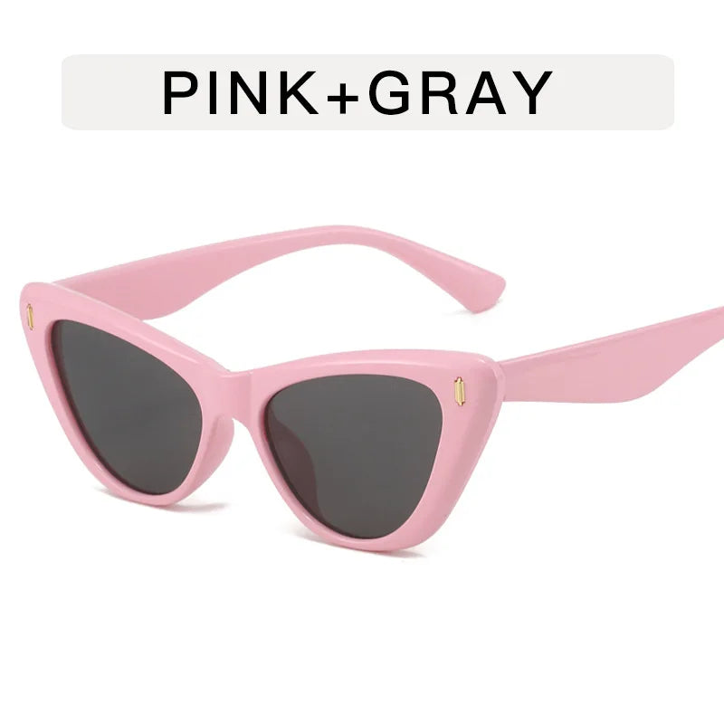 Mirrored Cat Eye Sunglasses