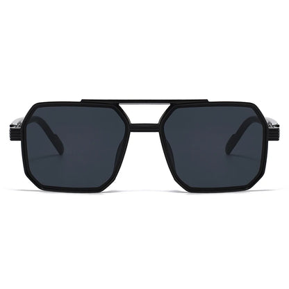 Double Beam Large Frame Sunglasses - Retro Oversized Style | Unisex UV400