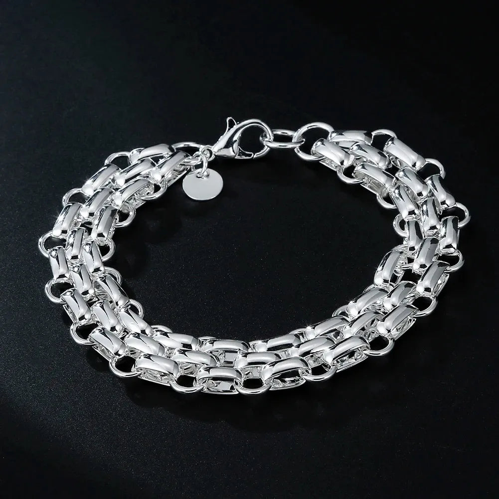ZUPHAR™ 925 Sterling Silver Cuban Link Bracelet