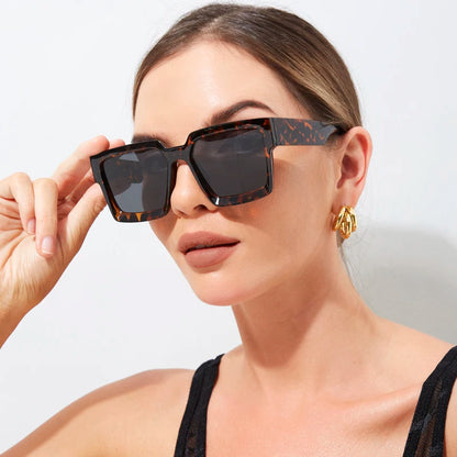 Vintage Square Sunglasses – UV400 Protection | Unisex Retro Style
