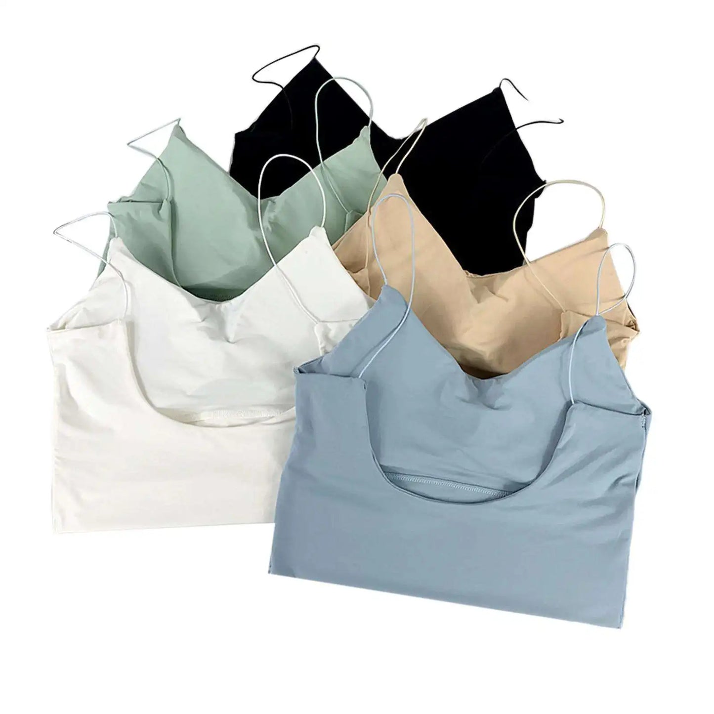 ZUPHAR™ Seamless Strappy Crop Tank Top