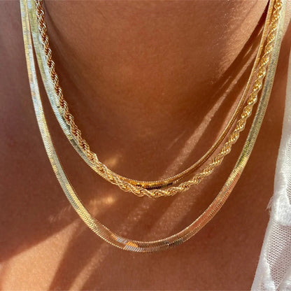 Women’s Layered Gold-Tone Heart & Coin Pendant Necklace