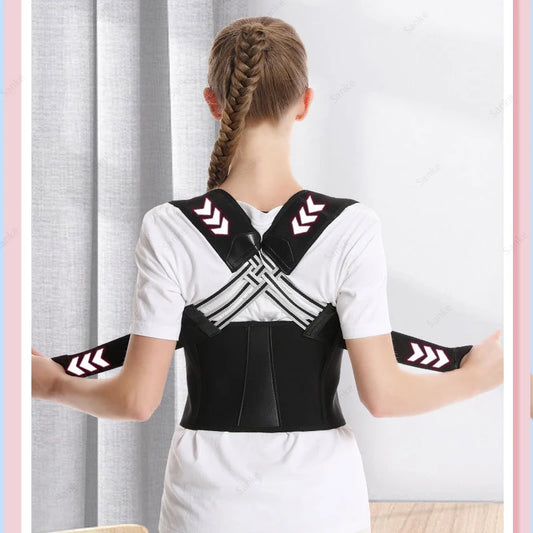 ZUPHAR Adjustable Posture Corrector – Back Support Belt