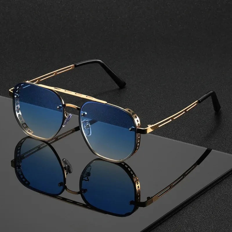 ZUPHAR™ Luxe Gold Mirror Sunglasses for Women