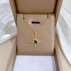 Red Rose Pendant Necklace