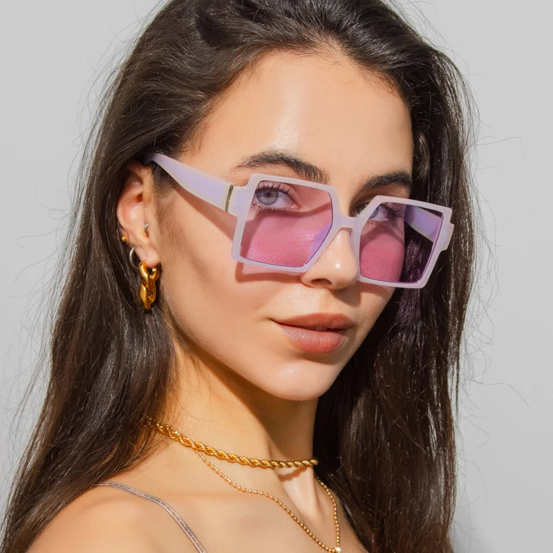ZUPHAR™ Oversized Gradient Square Sunglasses