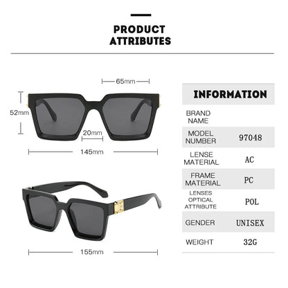 ZUPHAR™ Retro Square UV400 Sunglasses