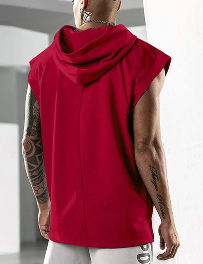 ZUPHAR™ Streetwear Sleeveless Hooded Tank Top