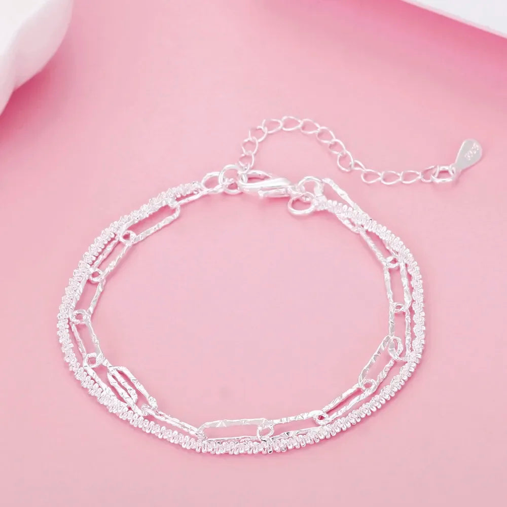 ZUPHAR™ 925 Sterling Silver Cuban Link Bracelet